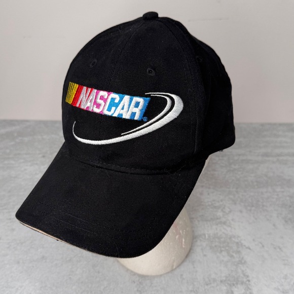 NASCAR Hat 3M Racing Cap Embroidered Black Adjustable Adult - Picture 1 of 10